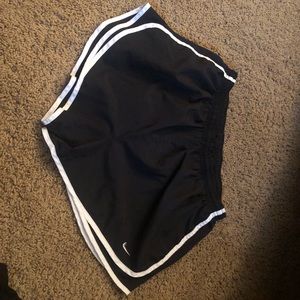 Black Nike Running shorts